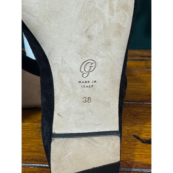 M. Gemi suede flats in good condtion size 38 euro - us 7.5 - Picture 4 of 5